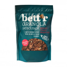 Granola cu migdale si bucati de ciocolata neagra fara gluten eco 300g Bettr