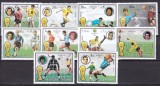 Fujeira 1972 sport fotbal MI 1391-1400 MNH