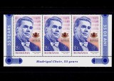 Cumpara ieftin RO 2018 LP 2183 &quot;Corul Madrigal , 55 de ani &quot; ,serie straif de 3 ,MNH, Nestampilat