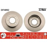 Set disc frana Hyundai Atos (Mx) 01.97-07.15, Fata, 234X18mm, ventilat, TRW