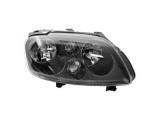 Far VW Touran 05.2004-12.2006 Caddy 3/Life (2K) 03.2004-06.2010 TYC partea Dreapta tip bec H7+H7, culoare negru
