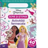 Disney Printese. Activitati fermecate. Scrie si sterge - Gabriela Trasculescu