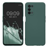 Husa Kwmobile pentru OPPO A74 5G/A54 5G, Verde, Silicon, KWM0000157U021C, Carcasa