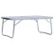Gossi masa de camping pliabila, alb, 60 x 40 cm, aluminiu