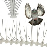 Tepi metalice pentru pasari - 50cm x 11cm x 4cm, Oem