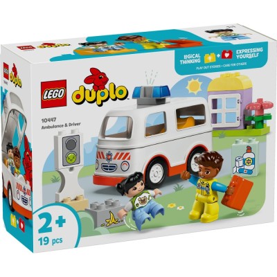 Lego duplo ambulanta si sofer 10447 foto