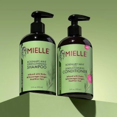 Sampon fortifiant cu rozmarin si menta, Mielle, 355 ml foto