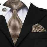 Set cravata + batista + butoni - matase - model 88