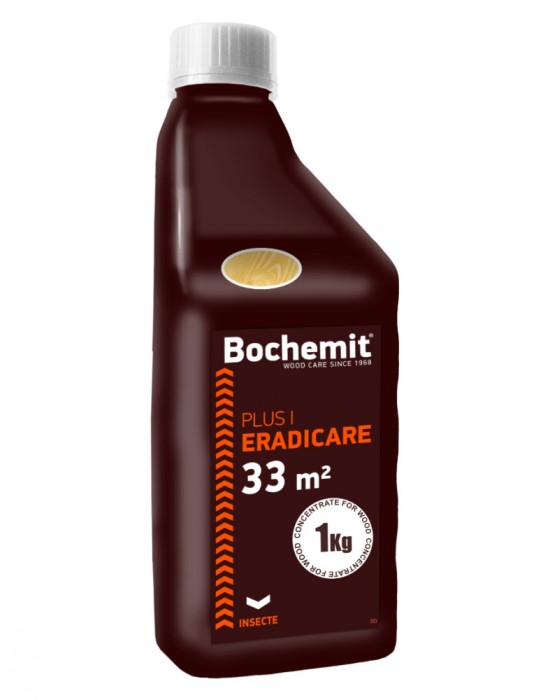 Solutie eradicare insecte lemn atacat Bochemit Plus I 1kg