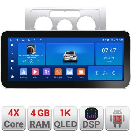 Navigatie VW Touran 2003-2010 K-TOURAN1 Edotec 4+64 12.3 inch Incell 1K android Wifi 5Ghz gps internet a CarStore Technology