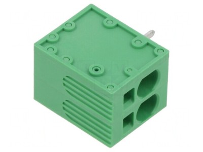 Regletă de Conexiuni PCB 90&amp;deg; 7,5mm 2 Piste 40A foto