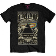 Tricou Unisex Pink Floyd: Carnegie Hall Poster foto