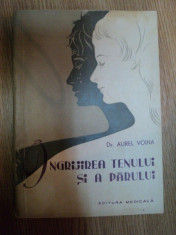 INGRIJIREA TENULUI SI A PARULUI de DR. AUREL VOINA , Bucuresti 1958 * MINIMA UZURA foto