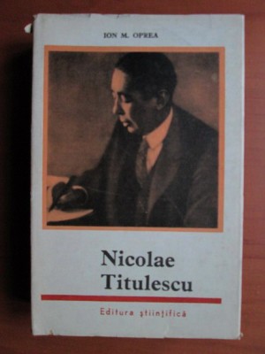 Ion M. Oprea - Nicolae Titulescu (1966, editie cartonata) foto