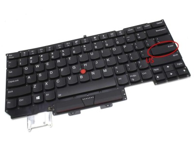 Tastatura Lenovo 01ER623 iluminata layout US fara rama enter mic, 83V026L iluminata layout US fara rama enter foto