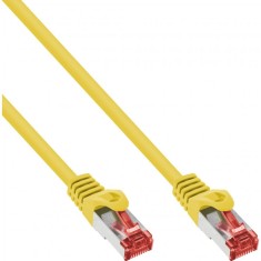 Cablu de retea RJ45 S/FTP PiMF LSOH Cat.6 15m Galben, InLine IL76915Y