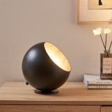 Tischleuchte Lukkodso 1xE27 &Oslash;20x20 cm Metall Schwarz [lux.pro]