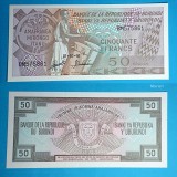 Burundi (p#28) 50 Francs 1991 UNC &#039;Toboșar&#039; serie: BM575861