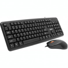 KIT wired SPACER USB tastatura &amp;amp;quot;SPKB-S62&amp;amp;quot; + mouse optic &amp;amp;quot;SPMO-F01&amp;amp;quot; black &amp;amp;quot;SPDS-S6201&amp;amp;quot; 45505412 (include TV 0.75 lei) foto