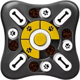 Jucarie interactiva puzzle pentru caini Purlov, hranire lenta, 360&deg;