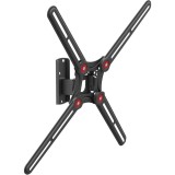 Suport TV perete Barkan, 13&quot;-65&quot;, 40Kg, Reglabil, Negru