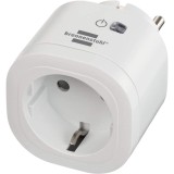 Priza inteligenta Brennenstuhl Connect WA 3000 XS01, Wireless, IP20, compatibil Alexa/Google Assistant