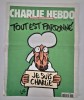 Charlie Hebdo - Numar Colectie 14 Ianuarie 2015 - Revista Ilustrata Veche - Bibliofilie