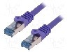 Cablu patch cord, Cat 6a, lungime 1m, S/FTP, LOGILINK - CQ303VS