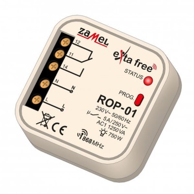 Receptor EXTA FREE 230V IP20 &amp;icirc;n Cutie Metalică foto