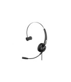 Casti Audio Sandberg Office Pro Mono USB, Microfon, Negre, 126-14, Birou, PC, Laptop, Ajustabile, Usoare