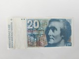 Elvetia 20 Francs 1980