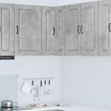 vidaXL Dulap de bucătărie Gri din beton 57 x 57 x 80 cm Lemn compozit 884727