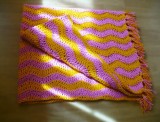 Vand patura bebe crosetata manual 85 x 75 cm