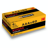60-Pack Kodak XTRALIFE alkaline AAA/LR03 1.5V