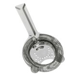 Barsieb &amp; Cocktailsieb - Hawthorne Strainer PROFI, mit 2 Ohren - F&uuml;r perfekte Cocktails &amp; Drinks