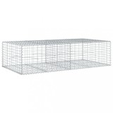 Cumpara ieftin Cos gabion cu capac, 200x100x50 cm, fier galvanizat