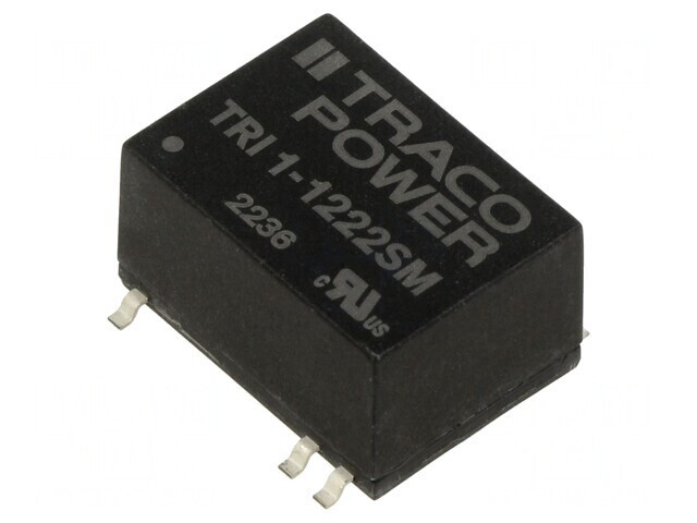 Convertor DC/DC 1W 12V/-12V 10,8-13,2V