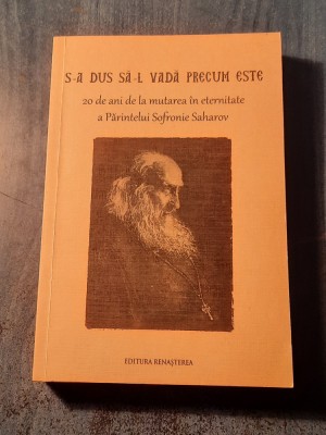 S-a dus Sa-l vada precum este mutarea in eternitate parintelui Sofronie Saharov foto