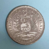 Venezuela - Moneda veche 1 Bolivar 1967, America Centrala si de Sud