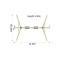 Complex de leagane cu cataratoare Gibbon pentru 4 copii din lemn tratat PLUM 27012