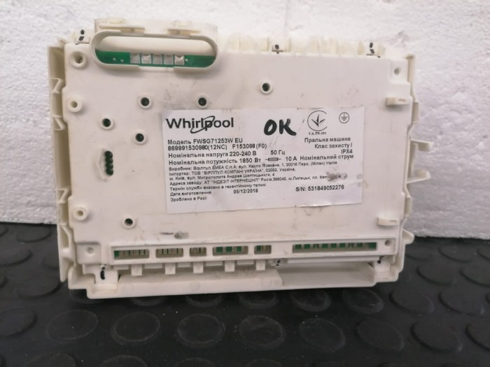 Placa electronica masina de spalat Whirlpool Fresh care FWSG71253WEU, modul / C152
