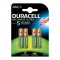 Set acumulatori Duracell, 4 x AAA, 900 mAh, 4 bucati