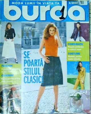 Burda, nr. 8 / 2000 foto