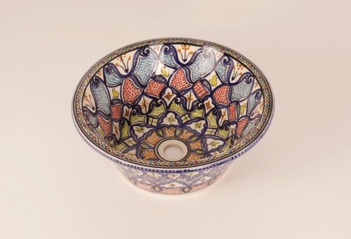 Lavoar Pentru Baie Antonia Blue 40 x 40 x 16 cm