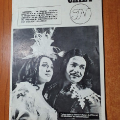 caiet-program teatrul national stagiunea 1976-1977- director radu beligan