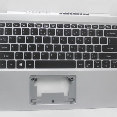 Carcasa superioara cu tastatura palmrest Laptop, Acer, Aspire 5 A514-54, A514-54G, A514-33, S40-53, N20C4, 6B.A2KN2.001, layout US