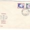 C12 - FDC Romania - Centenarul sistemului metric din Romania - LP635 - 1966