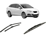 Cumpara ieftin Set 3 stergatoare SEAT IBIZA IV ST (6J8, 6P8) 2010-2016, pentru parbriz si luneta, Bosch Twin-Aerotwin