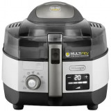 Friteuza De&rsquo;Longhi MULTIFRY EXTRA CHEF PLUS FH1396, 1400 W, 4 setari de putere, 1.7 kg, 8 programe presetate, Temporizator, Control digital, Alb, Delonghi