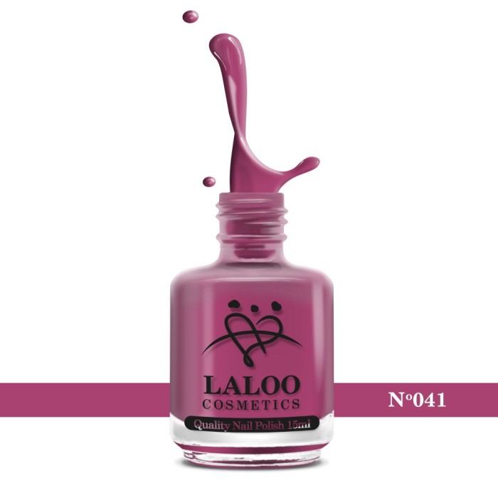 No.041 Rasberry| Weekly Nail Polish 15ml
